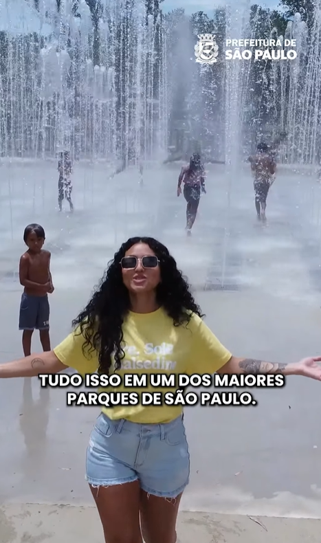 Acqua Sampa, no Parque do Carmo