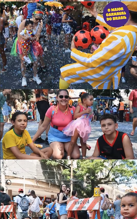 Carnaval de São Paulo também é festa para as famílias