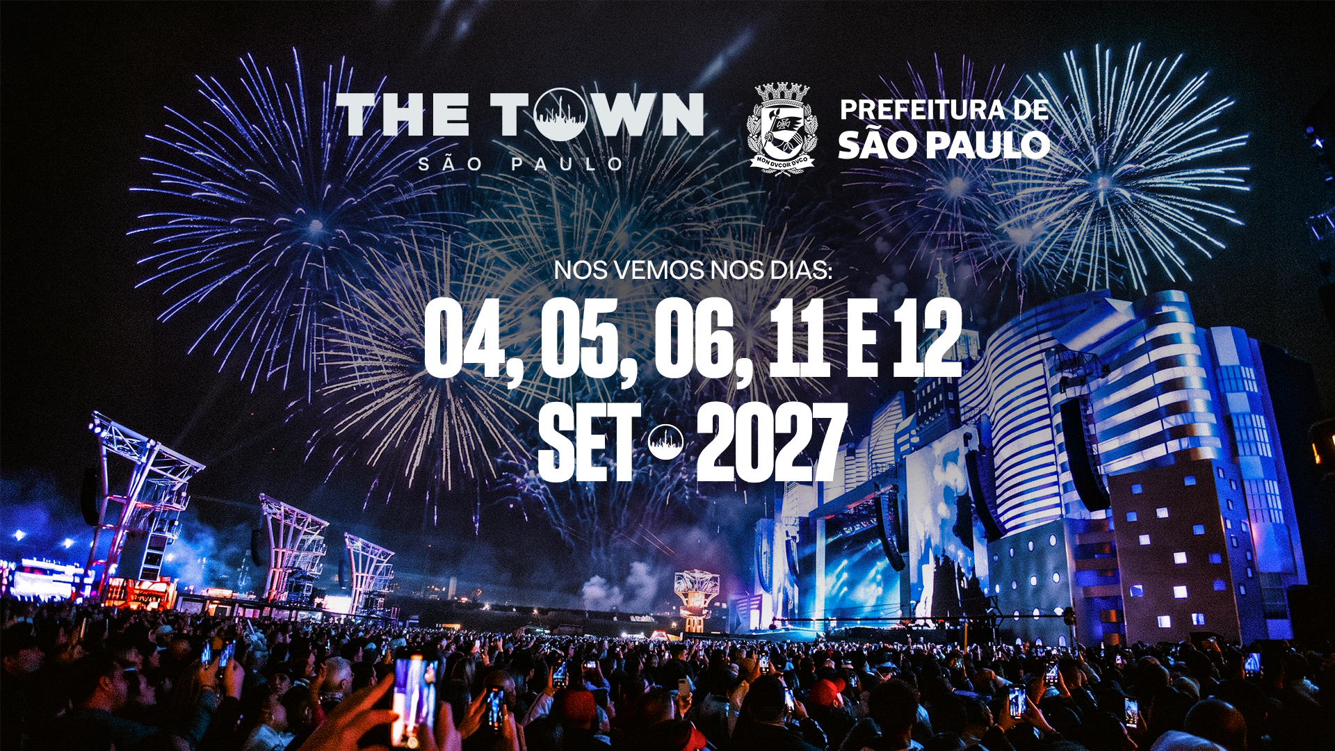 Autódromo de Interlagos recebe terceira edição do The Town nos dias 4, 5, 6, 11 e 12 de setembro de 2027