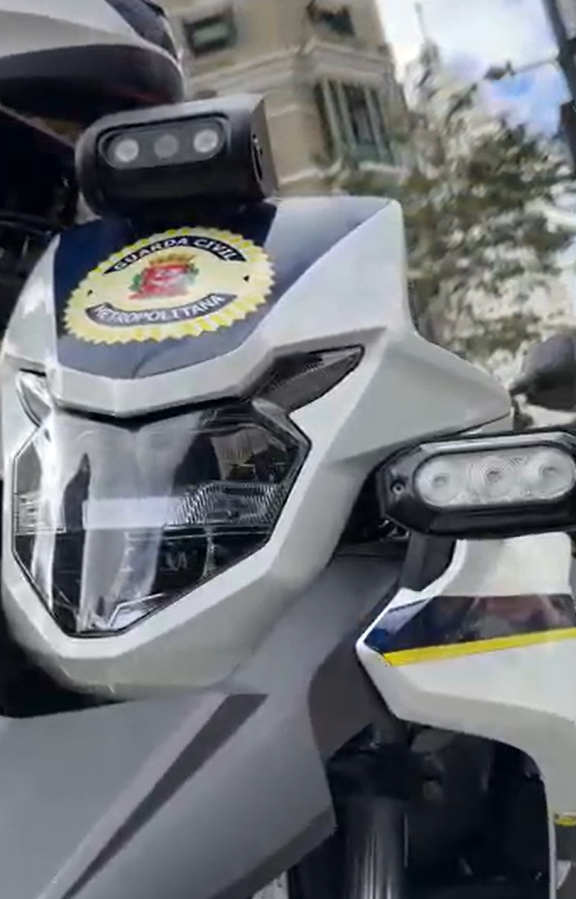 câmera smart sampa nas motos