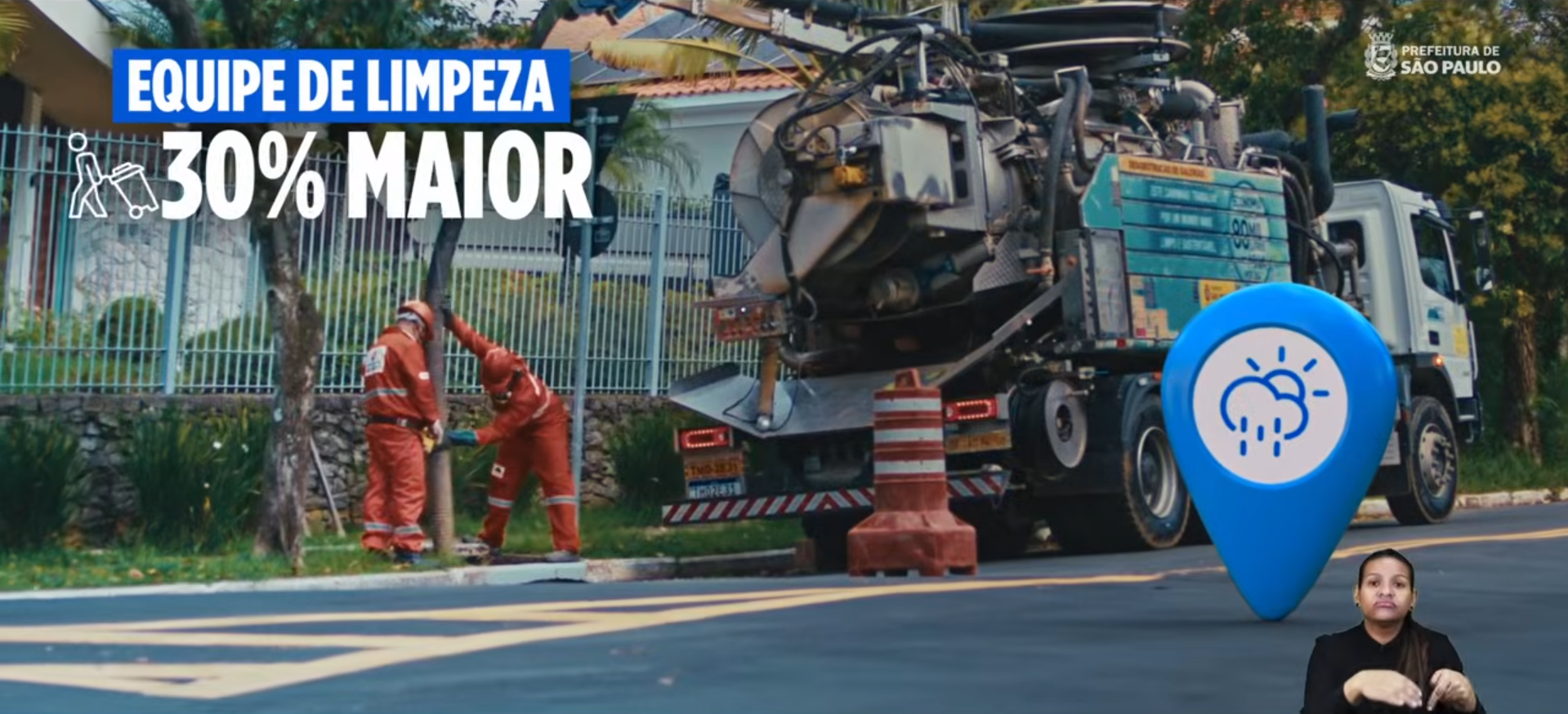 Prefeitura atua o ano todo pra prevenir enchentes