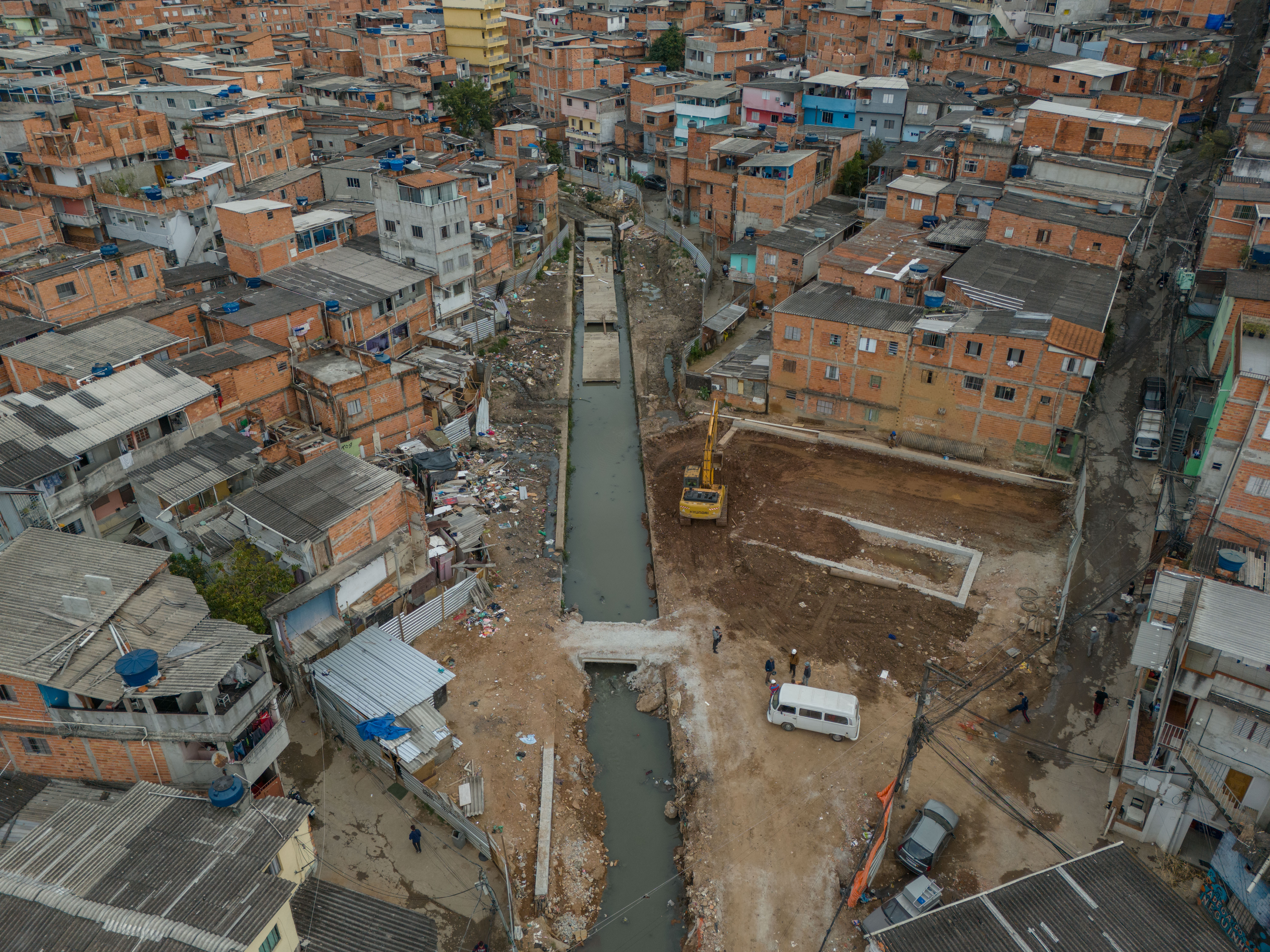 Córrego em Paraisópolis