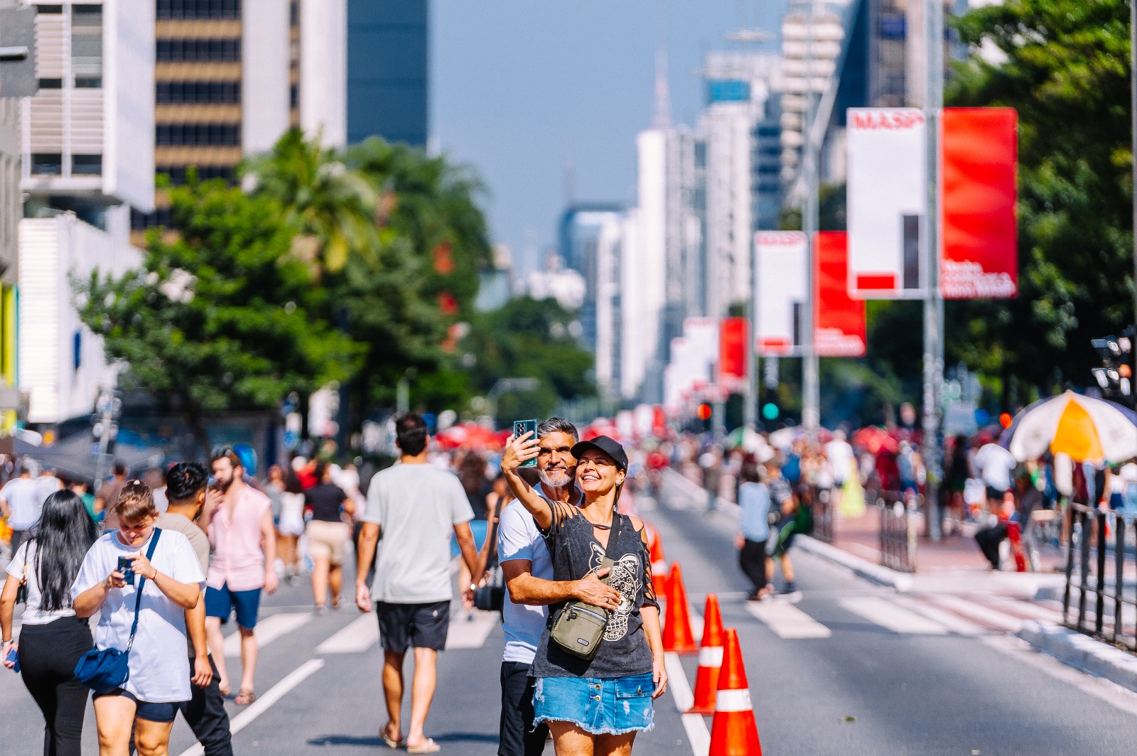 Datafolha: 9 em cada 10 frequentadores aprovam a Paulista Aberta e megashow na avenida