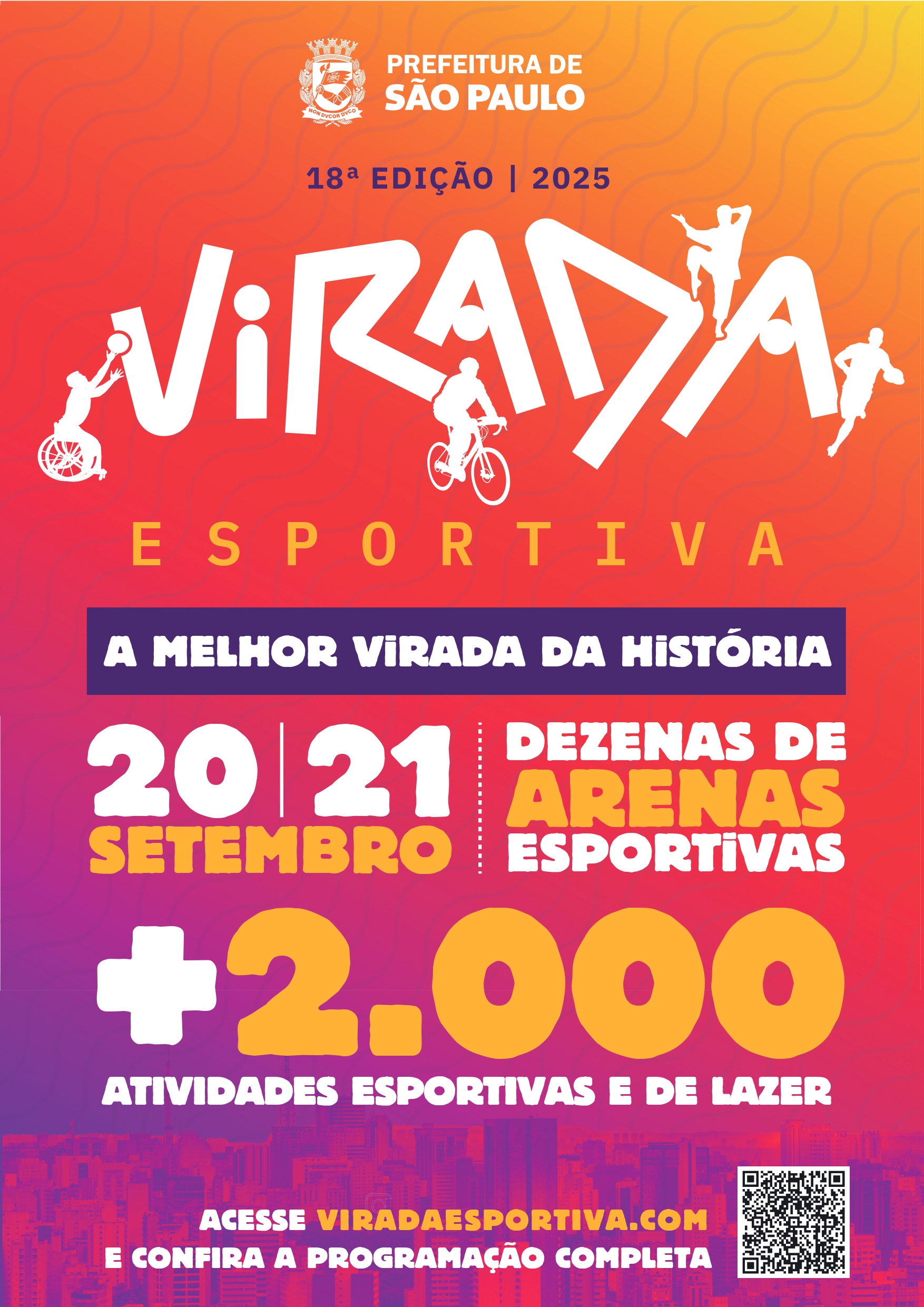 VIRADA ESPORTIVA 20 A 21 DE SETEMBRO