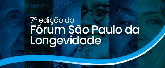 Pôster oficial da 7ª edição do Fórum São Paulo da Longevidade