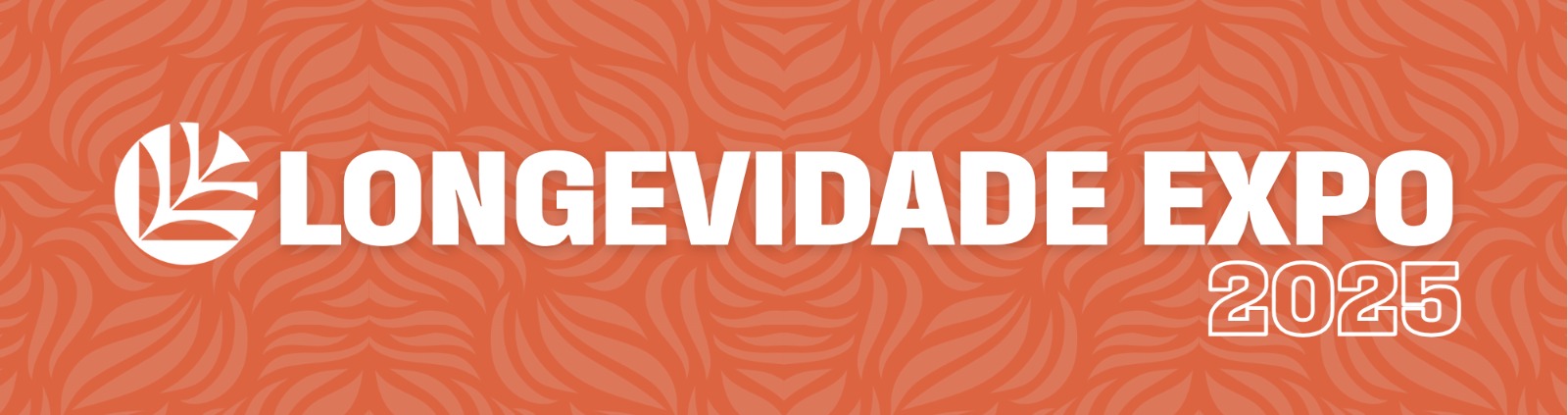 Na imagem, arte de divulgação da Longevidade Expo 2025.