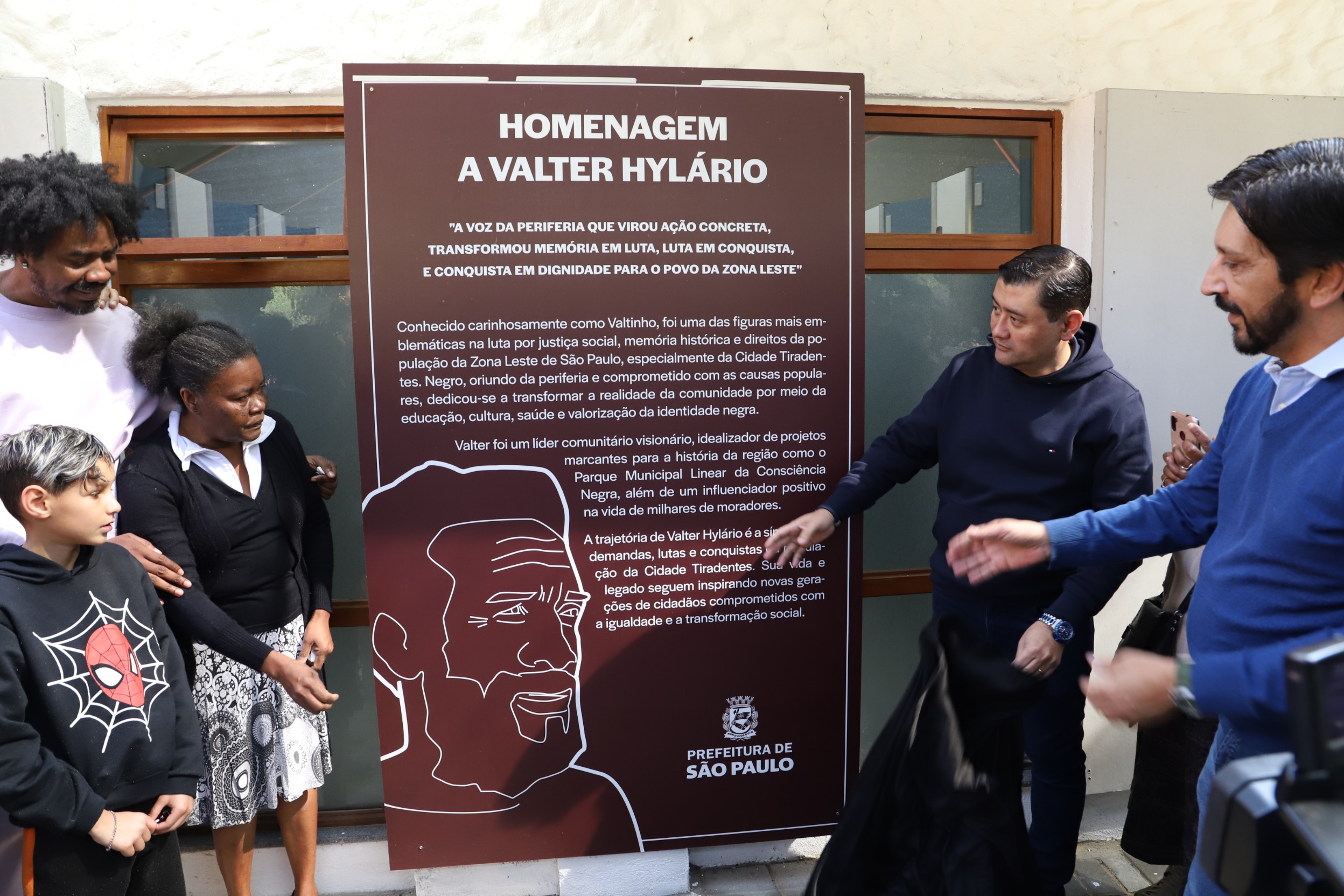 Prefeito Ricardo Nunes participa da reabertura do Parque Linear da Consciência Negra